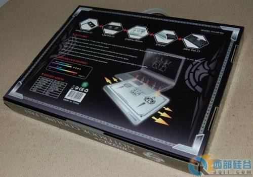 精钢佳铝 劲冷皇室17寸本本散热器图赏