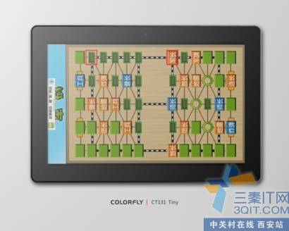 4核13寸!Colorfly大平板有大用途